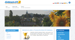 Desktop Screenshot of dzialoszyce.info
